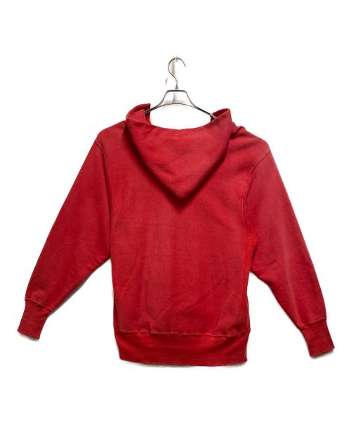 Champion（チャンピオン）Champion (チャンピオン) 70s 目無し リバースウィーブスウェットパーカー レッド サイズ:Lの古着・服飾アイテム