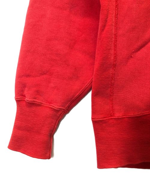 Champion（チャンピオン）Champion (チャンピオン) 70s 目無し リバースウィーブスウェットパーカー レッド サイズ:Lの古着・服飾アイテム