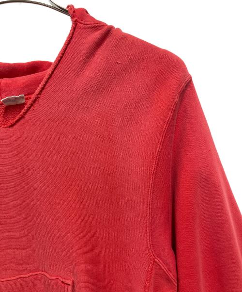 Champion（チャンピオン）Champion (チャンピオン) 70s 目無し リバースウィーブスウェットパーカー レッド サイズ:Lの古着・服飾アイテム