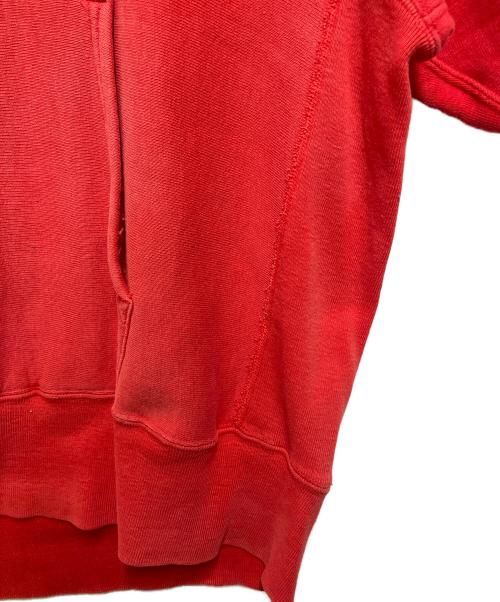 Champion（チャンピオン）Champion (チャンピオン) 70s 目無し リバースウィーブスウェットパーカー レッド サイズ:Lの古着・服飾アイテム