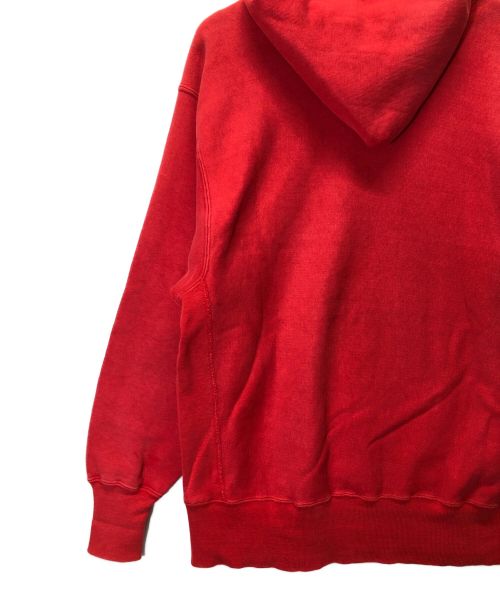 Champion（チャンピオン）Champion (チャンピオン) 70s 目無し リバースウィーブスウェットパーカー レッド サイズ:Lの古着・服飾アイテム