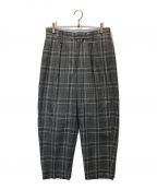 MONKEY TIMEモンキータイム）の古着「TW GLEN/PLD WIDE 1P PANTS」｜グレー