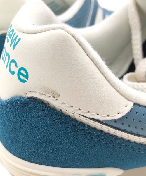 NEW BALANCE（ニューバランス）NEW BALANCE (ニューバランス) 574 ブルー×ホワイト サイズ:SIZE 25.5cm(US M7.5)の古着・服飾アイテム