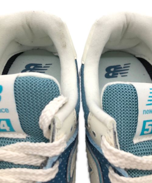 NEW BALANCE（ニューバランス）NEW BALANCE (ニューバランス) 574 ブルー×ホワイト サイズ:SIZE 25.5cm(US M7.5)の古着・服飾アイテム