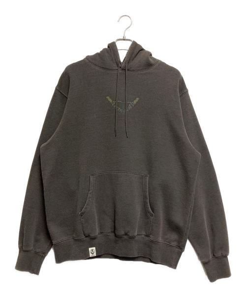 thisisneverthat（ディスイズネバーザット）thisisneverthat (ディスイズネバーザット) Grateful Dead (グレイトフル・デッド) Heart Skeleton Hands Hoodie グレー サイズ:Lの古着・服飾アイテム