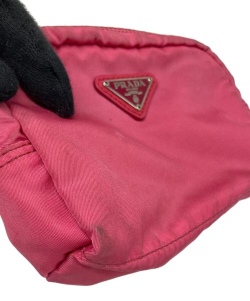PRADA（プラダ）PRADA (プラダ) ポーチ ピンクの古着・服飾アイテム