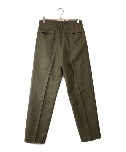 French Army（フランス軍）French Army (フランス軍) M-52 ヘビーウールトラウザー オリーブ サイズ:SIZE 34の古着・服飾アイテム