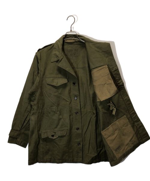 French Army（フランス軍）French Army (フランス軍) M-47 フィールドジャケット 前期型 オリーブ サイズ:48の古着・服飾アイテム