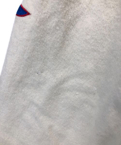 HEADGEAR（フェールラーベン）HEADGEAR (フェールラーベン) スタジアムジャケット ホワイト×ブルー サイズ:5XLの古着・服飾アイテム