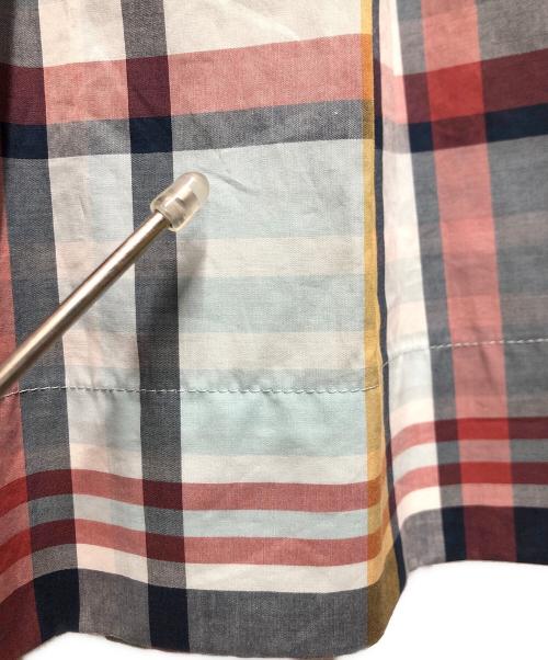 Vivienne Westwood RED LABEL（ヴィヴィアンウエストウッドレッドレーベル）Vivienne Westwood RED LABEL (ヴィヴィアンウエストウッドレッドレーベル) チェックシャツワンピース スカイブルー×レッド サイズ:SIZE01の古着・服飾アイテム