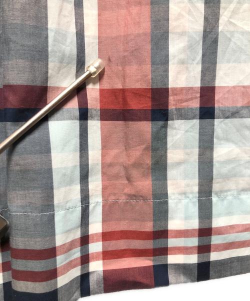 Vivienne Westwood RED LABEL（ヴィヴィアンウエストウッドレッドレーベル）Vivienne Westwood RED LABEL (ヴィヴィアンウエストウッドレッドレーベル) チェックシャツワンピース スカイブルー×レッド サイズ:SIZE01の古着・服飾アイテム