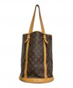 LOUIS VUITTONルイ ヴィトン）の古着「モノグラム バケットGM」｜ブラウン