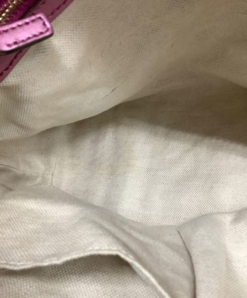 GUCCI（グッチ）GUCCI (グッチ) 2WAYバッグ ベージュ×ピンクの古着・服飾アイテム