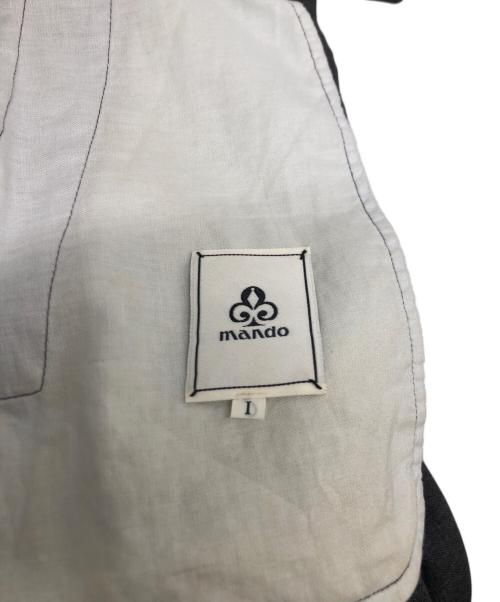 MANDO（マンドー）MANDO (マンドー) タックサルエルパンツ グレー サイズ:1の古着・服飾アイテム