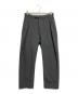 MANDO（マンドー）の古着「タックサルエルパンツ」｜グレー