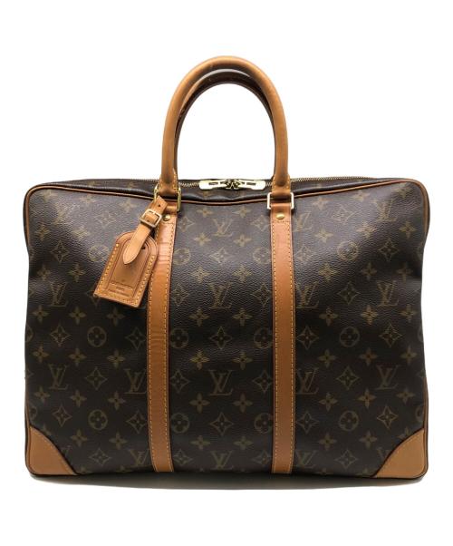 LOUIS VUITTON（ルイ ヴィトン）LOUIS VUITTON (ルイ ヴィトン) ポルトドキュマン・ヴォワヤージュ ブラウンの古着・服飾アイテム