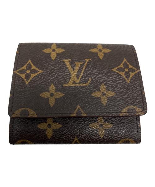 LOUIS VUITTON（ルイ ヴィトン）LOUIS VUITTON (ルイ ヴィトン) アンヴェロップ カルト ドゥ ヴィジット ブラウンの古着・服飾アイテム