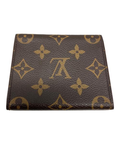 LOUIS VUITTON（ルイ ヴィトン）LOUIS VUITTON (ルイ ヴィトン) アンヴェロップ カルト ドゥ ヴィジット ブラウンの古着・服飾アイテム