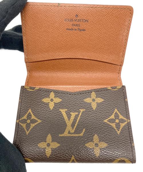 LOUIS VUITTON（ルイ ヴィトン）LOUIS VUITTON (ルイ ヴィトン) アンヴェロップ カルト ドゥ ヴィジット ブラウンの古着・服飾アイテム