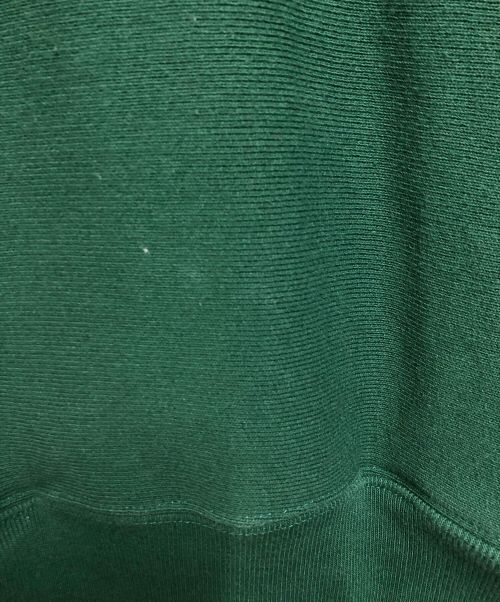 『別注』Champion REVERSE WEAVE（チャンピオン リバース ウィーブ）『別注』Champion REVERSE WEAVE (チャンピオン リバース ウィーブ) ハーフスナップスウェット グリーン サイズ:SIZE Lの古着・服飾アイテム