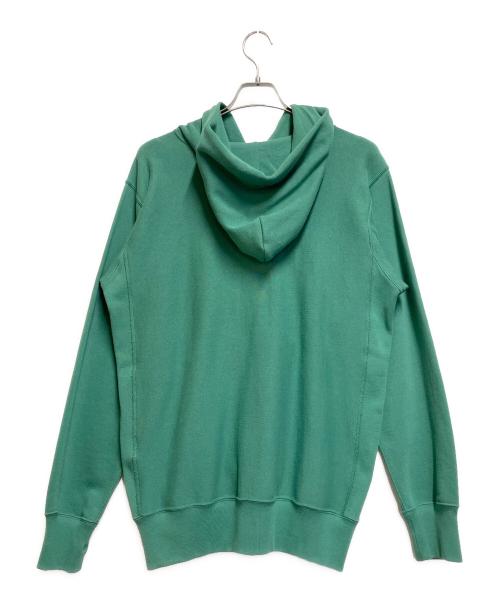 Champion REVERSE WEAVE（チャンピオン リバース ウィーブ）Champion REVERSE WEAVE (チャンピオン リバース ウィーブ) リバースウィーブ(R) フーデッドスウェットシャツ グリーン サイズ:Lの古着・服飾アイテム