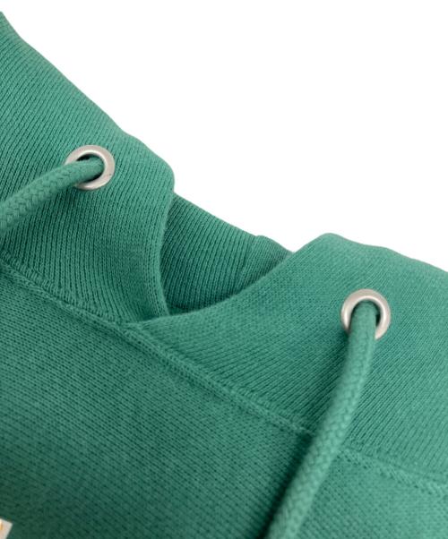 Champion REVERSE WEAVE（チャンピオン リバース ウィーブ）Champion REVERSE WEAVE (チャンピオン リバース ウィーブ) リバースウィーブ(R) フーデッドスウェットシャツ グリーン サイズ:Lの古着・服飾アイテム