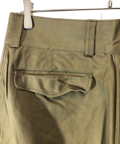 French Army（フランス軍）French Army (フランス軍) M-47カーゴパンツ 前期型 オリーブ サイズ:SIZE 43（XLサイズ）の古着・服飾アイテム