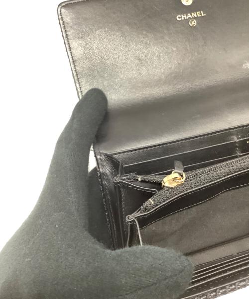CHANEL（シャネル）CHANEL (シャネル) 長財布 ブラックの古着・服飾アイテム