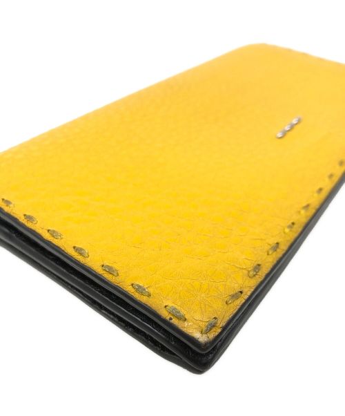 FENDI（フェンディ）FENDI (フェンディ) 長財布 イエローの古着・服飾アイテム