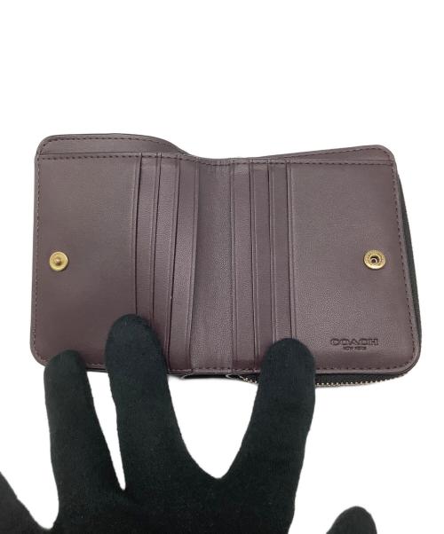 COACH（コーチ）COACH (コーチ) 2つ折り財布 ブラックの古着・服飾アイテム