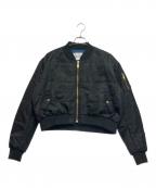 IUNLEASHアンリーシュ）の古着「BOMBER JACKET」｜ブラック