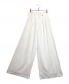 LIBJOIEリブジョア）の古着「ワイドパンツ」｜ホワイト