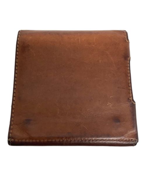 abrasus（アブラサス）abrAsus (アブラサス) 3つ折り財布 ブラウンの古着・服飾アイテム