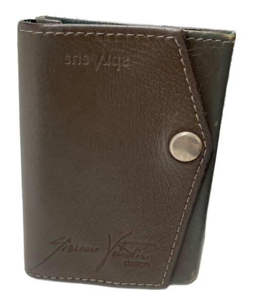 abrasus（アブラサス）abrasus (アブラサス) 小さい財布 ブラウンの古着・服飾アイテム