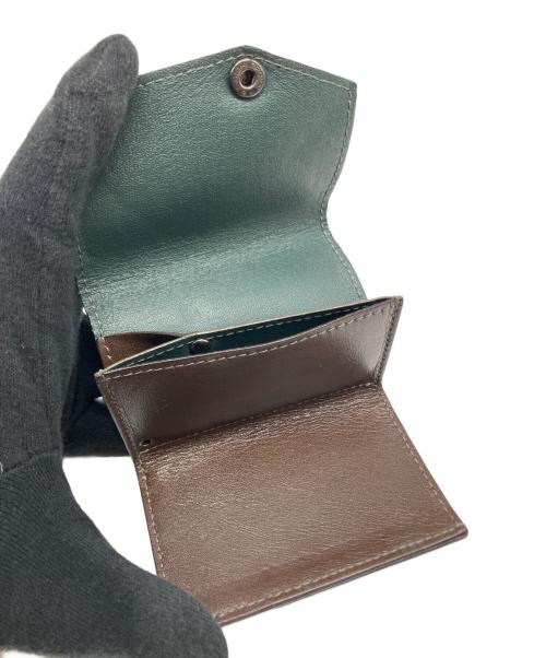 abrasus（アブラサス）abrasus (アブラサス) 小さい財布 ブラウンの古着・服飾アイテム