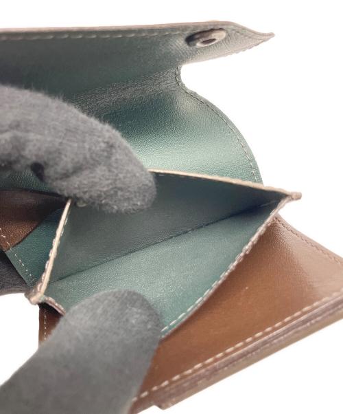 abrasus（アブラサス）abrasus (アブラサス) 小さい財布 ブラウンの古着・服飾アイテム