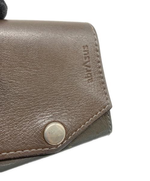 abrasus（アブラサス）abrasus (アブラサス) 小さい財布 ブラウンの古着・服飾アイテム