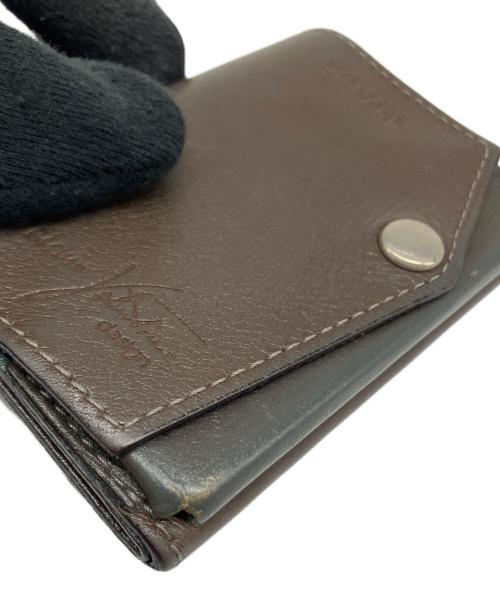 abrasus（アブラサス）abrasus (アブラサス) 小さい財布 ブラウンの古着・服飾アイテム