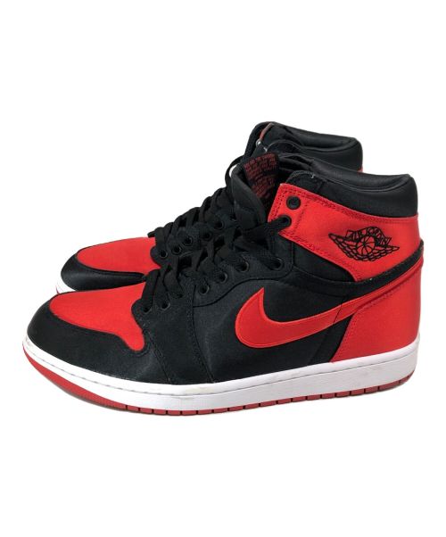 NIKE（ナイキ）NIKE (ナイキ) WMNS AIR JORDAN 1 RETRO HIGH OG レッド×ブラック サイズ:SIZE 27.5cm( US10.5)の古着・服飾アイテム