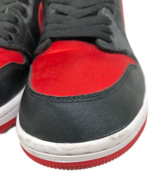NIKE（ナイキ）NIKE (ナイキ) WMNS AIR JORDAN 1 RETRO HIGH OG レッド×ブラック サイズ:SIZE 27.5cm( US10.5)の古着・服飾アイテム