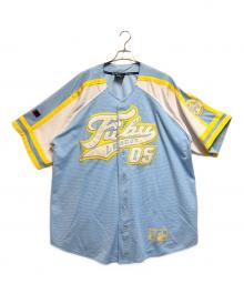 FUBU（フブ）の古着「ゲームシャツ」｜スカイブルー