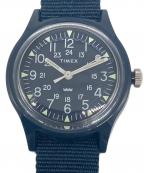 TIMEXタイメックス）の古着「腕時計」｜ネイビー