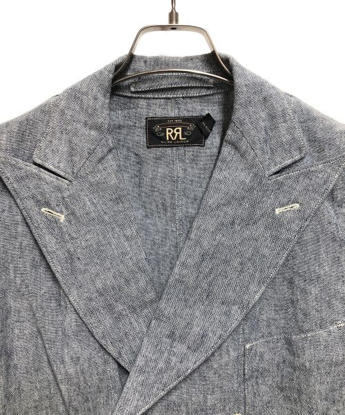 RRL（ダブルアールエル）RRL (ダブルアールエル) ダブルテーラードジャケット グレー サイズ:XSの古着・服飾アイテム