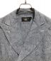 中古・古着 RRL (ダブルアールエル) ダブルテーラードジャケット グレー サイズ:XS：15000円