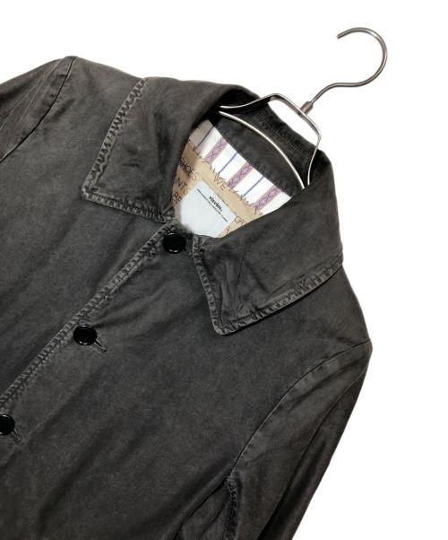 VISVIM（ビズビム）VISVIM (ビズビム) HERGE COAT DMGD CHINO グレー サイズ:1の古着・服飾アイテム