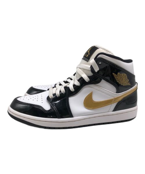 NIKE（ナイキ）NIKE (ナイキ) Air Jordan 1 Mid SE（エアジョーダン1 ミッド SE） ブラック×ホワイト サイズ:US8の古着・服飾アイテム