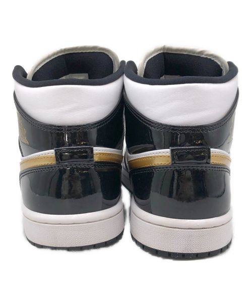 NIKE（ナイキ）NIKE (ナイキ) Air Jordan 1 Mid SE（エアジョーダン1 ミッド SE） ブラック×ホワイト サイズ:US8の古着・服飾アイテム