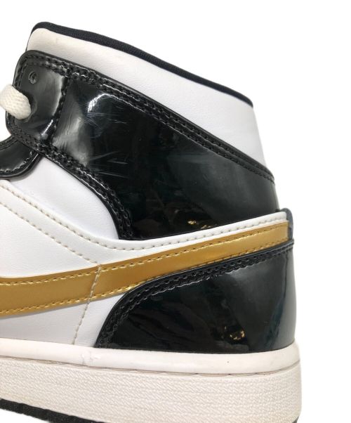 NIKE（ナイキ）NIKE (ナイキ) Air Jordan 1 Mid SE（エアジョーダン1 ミッド SE） ブラック×ホワイト サイズ:US8の古着・服飾アイテム