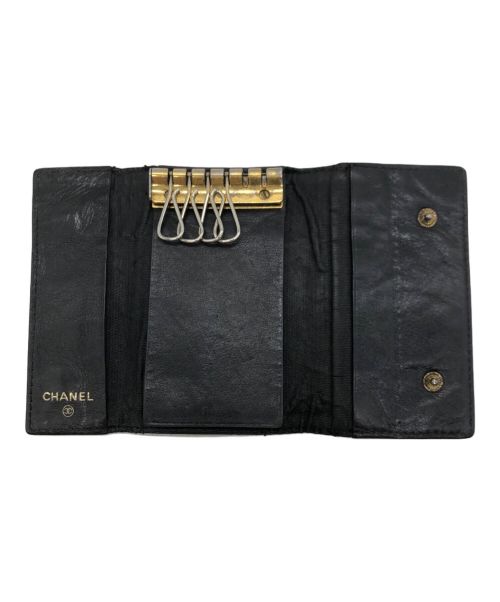 CHANEL（シャネル）CHANEL (シャネル) キーケース ブラックの古着・服飾アイテム