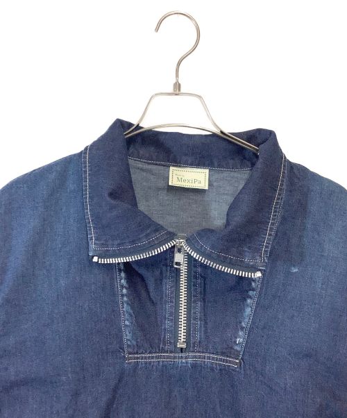 mexipa（メキパ）mexipa (メキパ) Selvage Denim ZIP Mexican Parker インディゴ サイズ:Sの古着・服飾アイテム